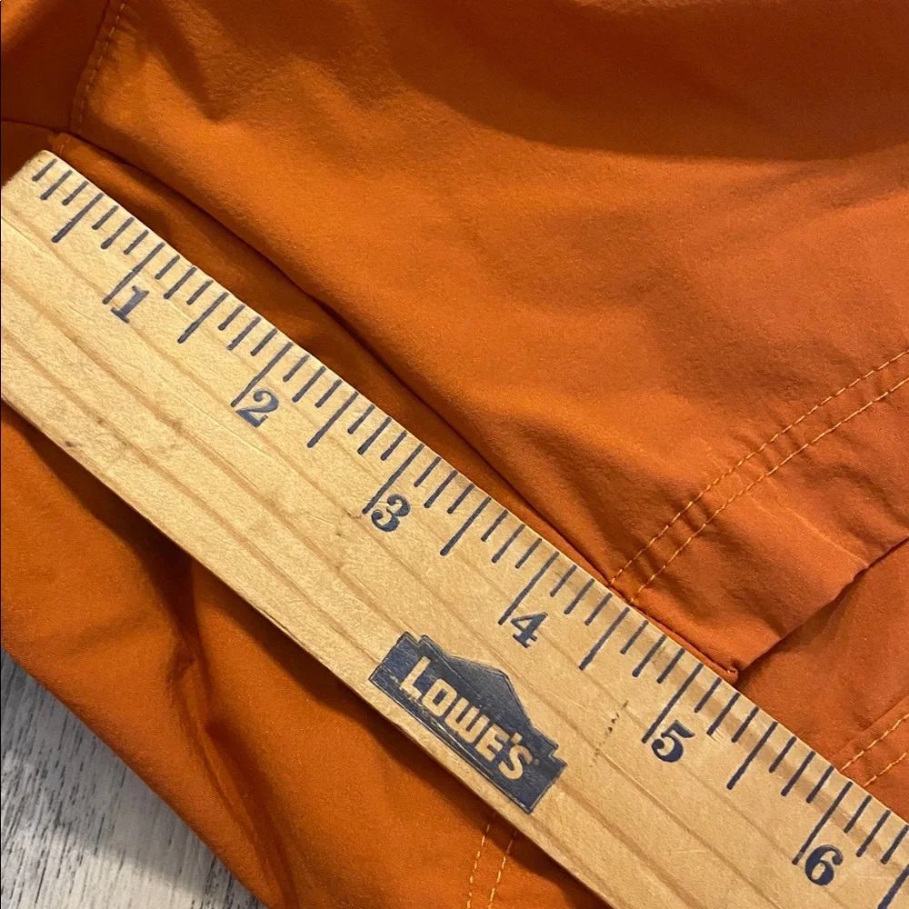 The American Outsdoorsman Nylon Gorpcore Terracotta Curved Hem Shorts SP22 LARGE - Picture 5 of 12